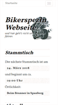 Mobile Screenshot of biker-spezln.de